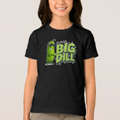 Dill Pickles Lovers Gift - Funny Cartoon Designs Tri-Blend Shirt (Vorderseite)