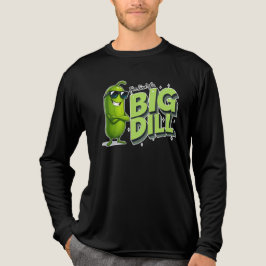 Dill Pickles Lovers Gift - Funny Cartoon Designs Tri-Blend Shirt
