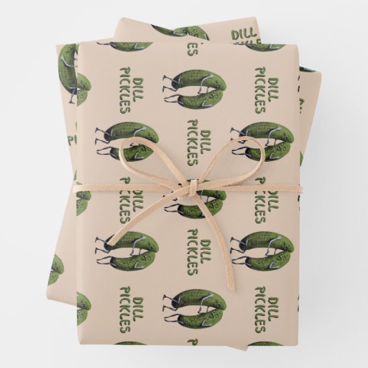 Dill Pickles Medium Geschenkpapier Set (Beispiel)