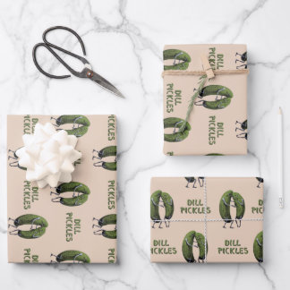 Dill Pickles Medium Geschenkpapier Set