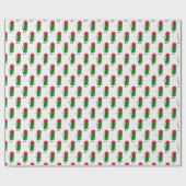 Dill Picklet mit Ball Cap Geschenkpapier (Flach)