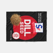 Dill Seed Halloween Sce Costume Group Matching Fleecedecke (Vorderseite (Horizontal))