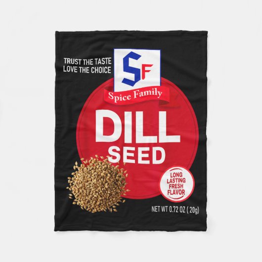 Dill Seed Halloween Sce Costume Group Matching Fleecedecke (Vorderseite)