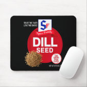 Dill Seed Halloween Sce Costume Group Matching  Mousepad (Mit Mouse)