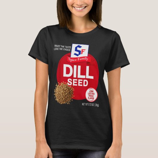 Dill Seed Halloween Sce Costume Group Matching  T-Shirt (Vorderseite)