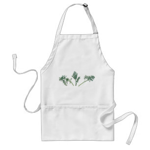 Dill-Unkraut Schürze