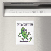 Dill with it Cool Pickle Magnet (In Situ (Geschirrspüler))
