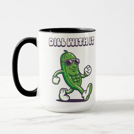 Dill with it Cool Pickle Tasse (Links)