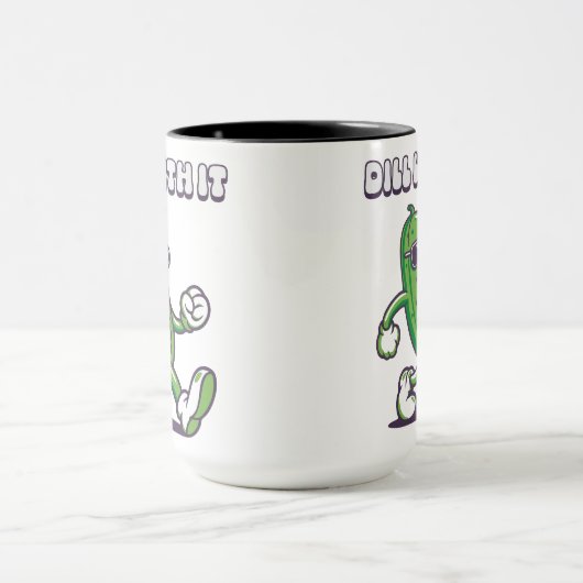Dill with it Cool Pickle Tasse (Zentrum)
