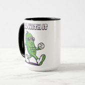 Dill with it Cool Pickle Tasse (Vorderseite Links)