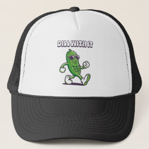 Dill with it Cool Pickle Truckerkappe