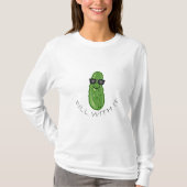 Dill with It Design - Basic Long Sleeve T - Shirt (Vorderseite)