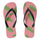 Dill with it Design - Erwachsene Flip Flops, breit Badesandalen (Fußbett)
