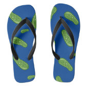Dill with it Design - Erwachsene Flip Flops, breit Badesandalen (Fußbett)