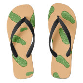 Dill with it Design - Erwachsene Flip Flops, breit Badesandalen (Fußbett)
