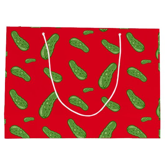 Dill with It Design - Gift Bag - Large Große Geschenktüte (Rückseite)