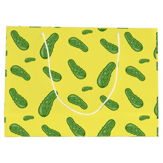 Dill with It Design - Gift Bag - Large Große Geschenktüte (Rückseite)