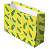 Dill with It Design - Gift Bag - Large Große Geschenktüte (Rückseite Schrägansicht)