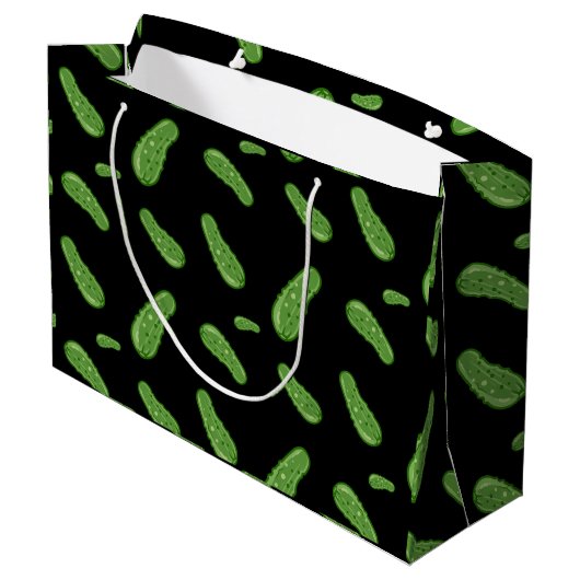 Dill with It Design - Gift Bag - Large Große Geschenktüte (Rückseite Schrägansicht)