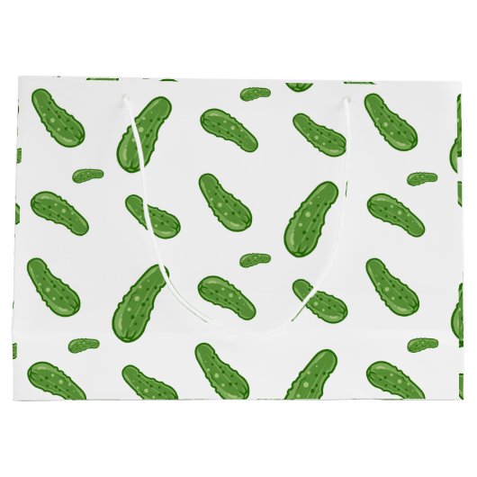 Dill with It Design - Gift Bag - Large Große Geschenktüte (Rückseite)