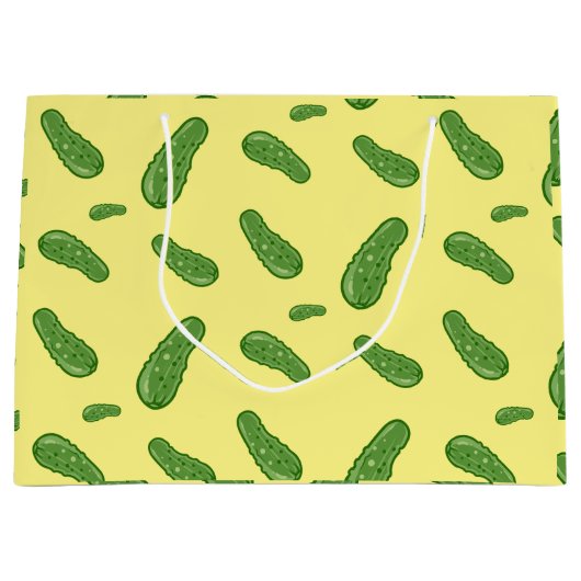 Dill with It Design - Gift Bag - Large Große Geschenktüte (Vorderseite)