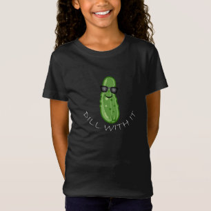 Dill with It Design - Girls' Fine Jersey T - Shirt