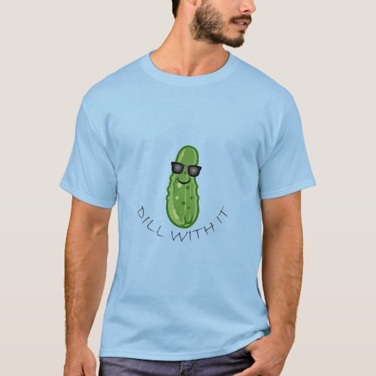 Dill with It Design - Men's Basic T - Shirt (Vorderseite)