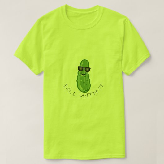 Dill with It Design - Men's Basic T - Shirt (Design vorne)