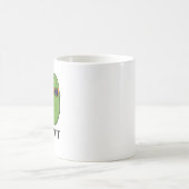 Dill with it Funny Dill Pickle Puff Kaffeetasse (Mittel)