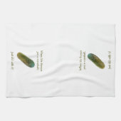Dill with it Gemüse Funny Kitchen Handtücher (Horizontal)