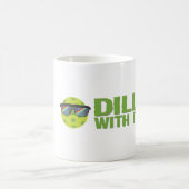 "Dill with It" Pickleball-Tasse Kaffeetasse (Mittel)