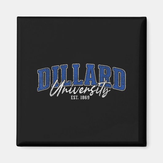 Dillard Institute of Technology Arch Retro for Men Magnet (Vorne)