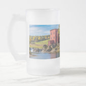 Dillard Mill Herbst Mattiert Glass Beer Tasse (Links)
