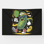 Dillgurke spielt Pickleball Banner (Horizontal)