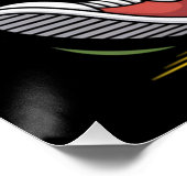 Dillgurke spielt Pickleball Poster (Ecke)