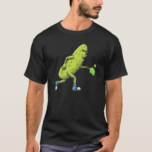 Dillgurken-Pickleball-Spieler T-Shirt
