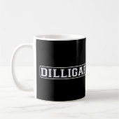 DILLIGAF - Lustig, unhöflich "tue ich schaue, wie Kaffeetasse (Links)