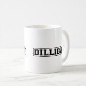 DILLIGAF - Lustige unhöfliche "tun ich schauen, Kaffeetasse (VorderseiteRechts)