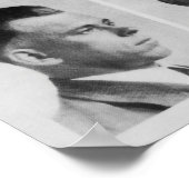 DILLINGER-GEWOLLT DOKUMENT 1933 POSTER (Ecke)