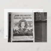 Dillinger's Gun Moll Sweetheart, 1938 Postkarte (Vorne/Hinten)