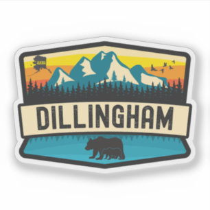 Dillingham, Alaska Aufkleber