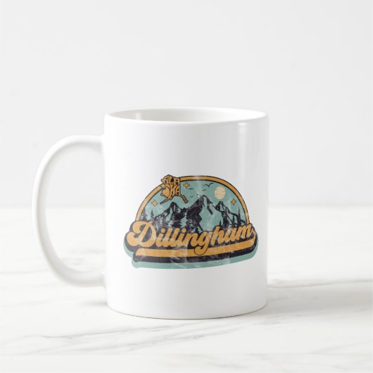 Dillingham, Alaska Kaffeetasse (Links)
