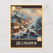 Dillingham, Alaska | Vintage Postkarte (Vorderseite)