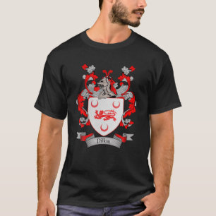 Dillon Coat of Arms Dillon Surname Familienwappe T-Shirt