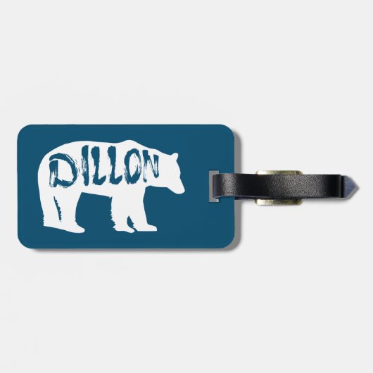Dillon Colorado Bear Gepäckanhänger (Rückseite horizontal)
