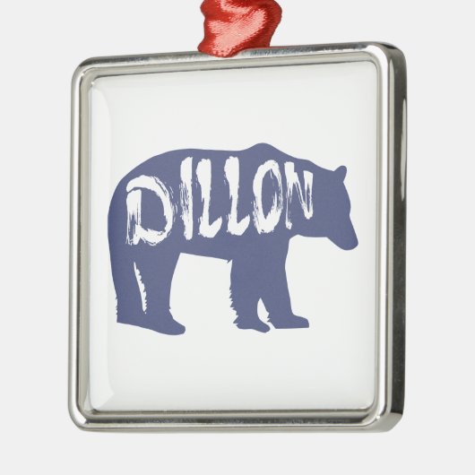 Dillon Colorado Bear Ornament Aus Metall (Links)