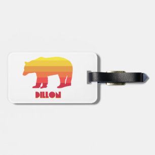 Dillon Colorado Rainbow Bär Gepäckanhänger