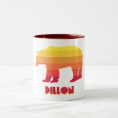 Dillon Colorado Rainbow Bear Zweifarbige Tasse (Mittel)