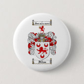 DILLON FAMILIENWAPPEN - DILLON WAPPEN BUTTON (Vorderseite)