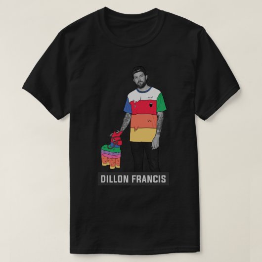 Dillon Francis Sticker.png T-Shirt (Design vorne)